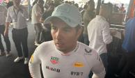 Checo Pérez reconoce el mal fin de semana en México.