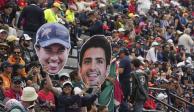 Aficionados apoyan a Checo Pérez y Carlos Sainz durante el Gran Premio de la Ciudad de México 2024 de F1.