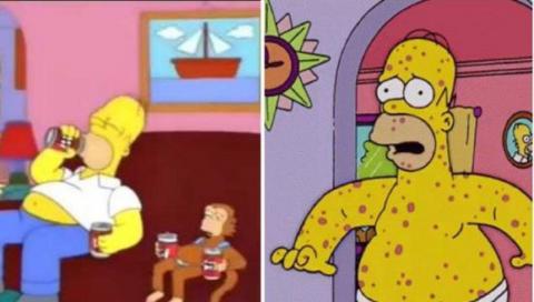 ¿Los Simpson predijeron la viruela del mono?