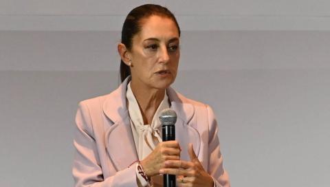 Claudia Sheinbaum candidata presidencial de la coalición Sigamos Haciendo Historia