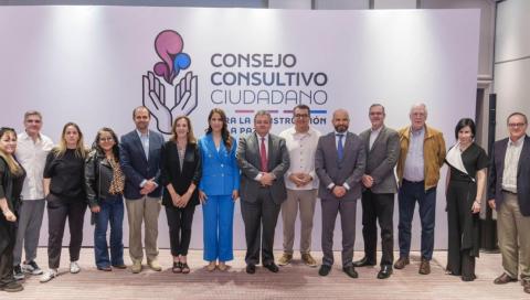 Instala Libia García Consejo Consultivo Ciudadano para la construcción de la paz en Guanajuato.