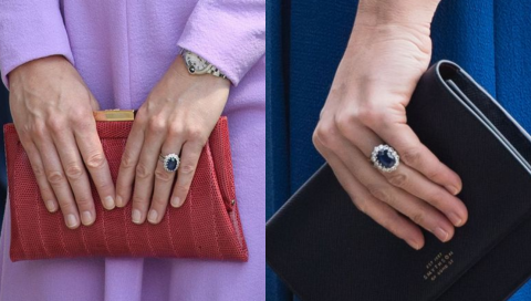 Así lucen las uñas con manicura discreta, como Kate Middleton.