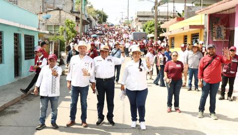 Javier May Rodríguez, candidato a gobernador, enfatizó que buscan recuperar el estatus agropecuario sanitario de Tabasco.