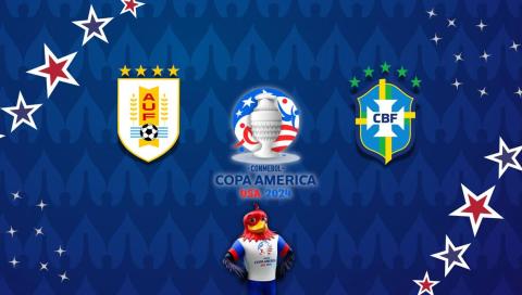 Uruguay y Brasil definen al último semifinalista de la Copa América 2024.