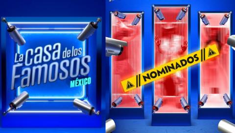 Ellos son los nominados de la semana dos en La Casa de los Famosos México 2.