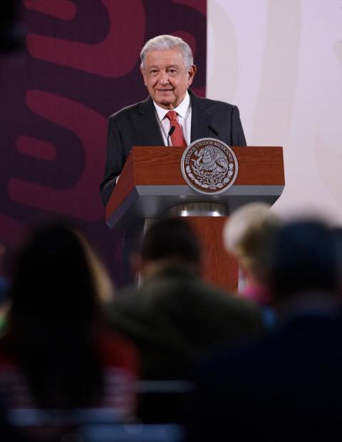 El Presidente López Obrador recalcó que