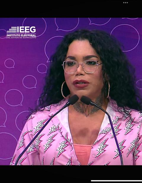 Paolita Suárez participó en el debate para ser diputada y la criticaron porque solo dice "muy importante"