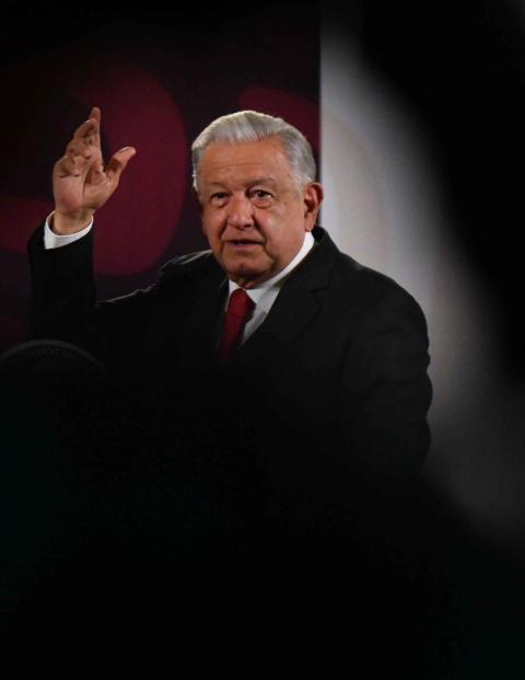 Andrés Manuel López Obrador, presidente de México, ofreció su conferencia de prensa este lunes 21 de mayo del 2024, desde Palacio Nacional, en la CDMX.