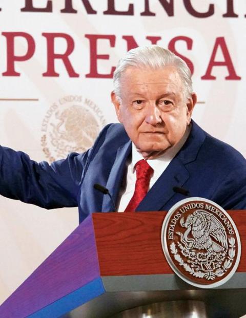 Andrés Manuel López Obrador, presidente de México, ofreció su conferencia de prensa este viernes 26 de julio del 2024, desde Palacio Nacional, en CDMX.