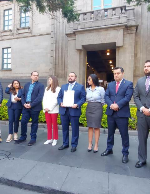 Legisladores de oposición en la Ciudad de México.