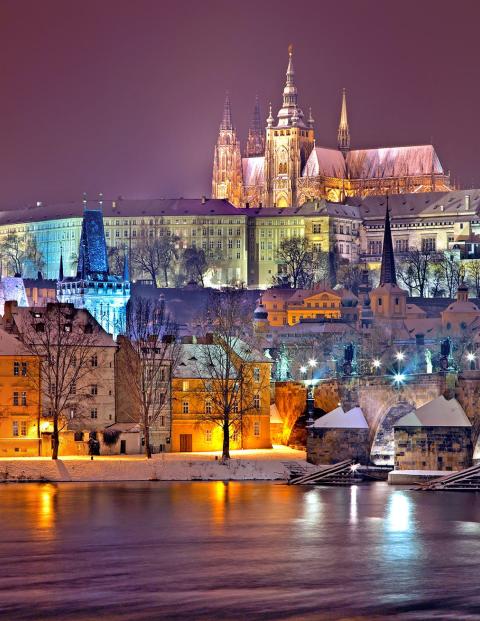 Vista de la ciudad de Praga, en República Checa.