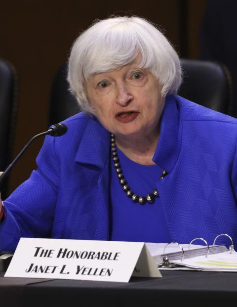 La secretaria del Tesoro de EU, Janet L. Yellen, fue quien informó.