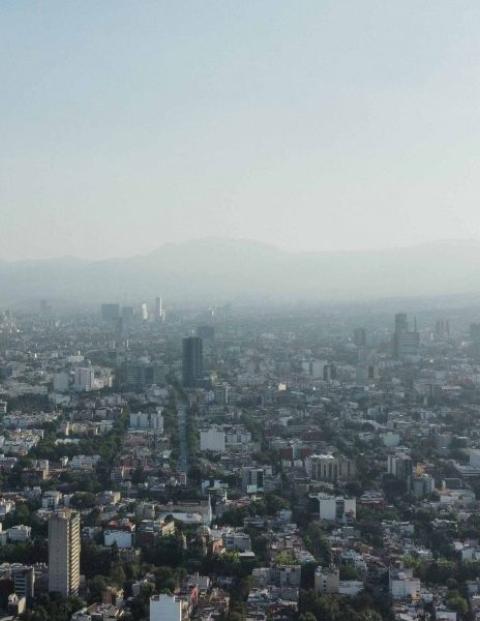 Se mantiene la contingencia ambiental por ozono en el Valle de México.