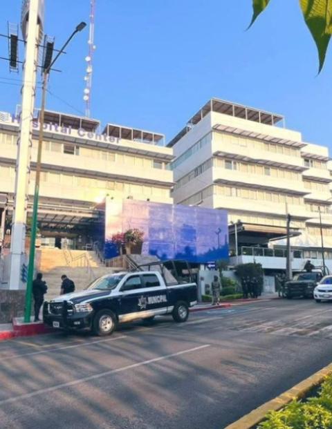 Se registra ataque armado en hospital de Cuernavaca.