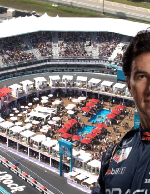Checo Pérez saldrá cuarto en el GP de Miami