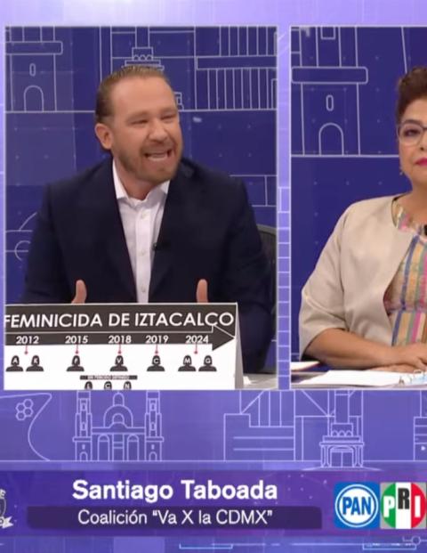Tercer Debate chilnago por el Gobierno de la Ciudad de México.