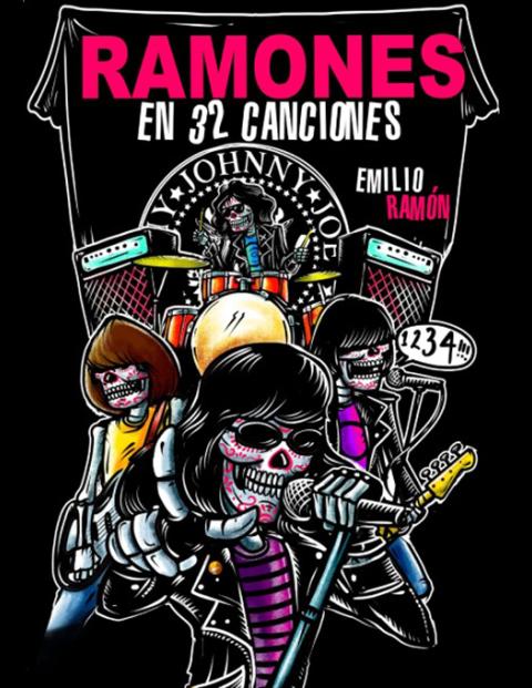 Portada de "Ramones en 32 canciones"