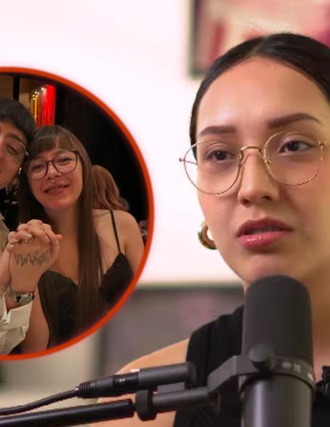 Novia de Dani Flow revela que su mamá quiso demandar a la pareja por salir de su hija.