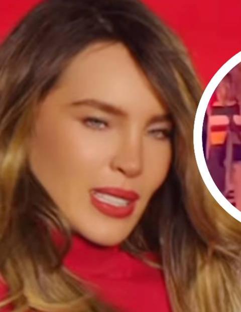 Belinda lloró después de caerse en Fashion Week París