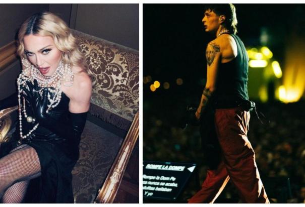 ¿Madonna tendrá de invitado a Peso Pluma en su concierto de hoy?