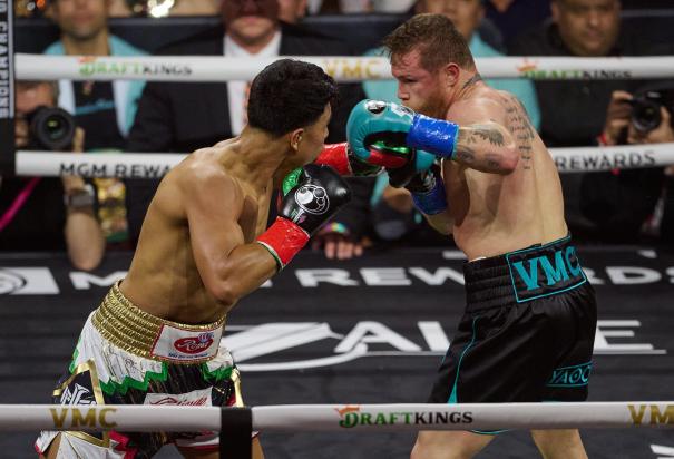 'Canelo' Álvarez vs Jaime Munguía en Las Vegas.