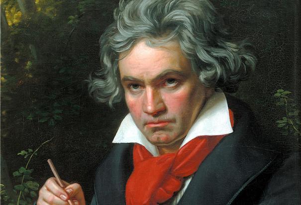 Ludwig van Beethoven, en una imagen de 1820.