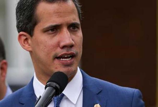 El líder opositor, Juan Guaidó.