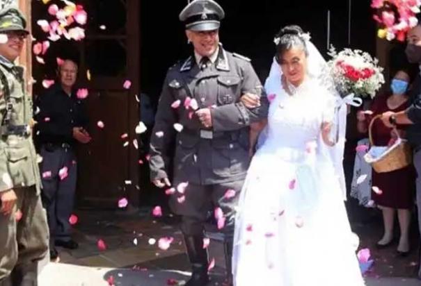 Boda con temática nazi en Tlaxcala desata polémica y se vuelve viral