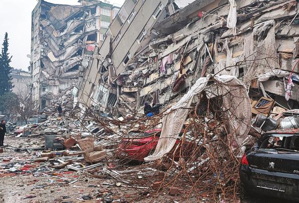 Labores de rescate en Kahramanmaras, Turquía.