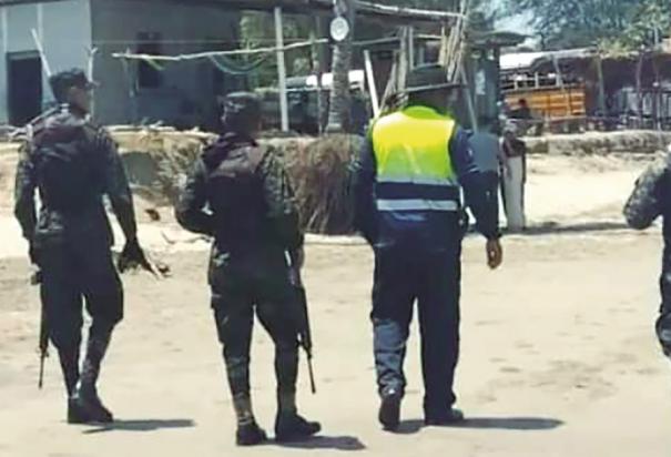 Fuerzas de seguridad, en un operativo la semana pasada.