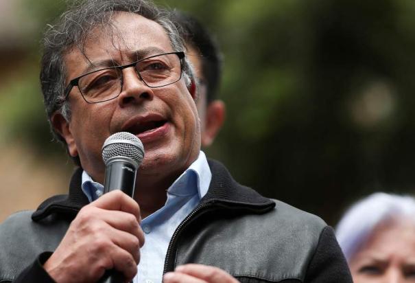 El presidente colombiano Gustavo Petro