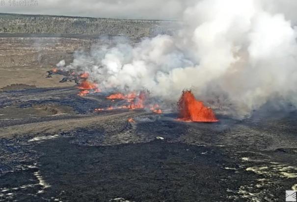 Volcán Kilauea, uno de los más activos del mundo, entró en erupción este domingo 10 de septiembre, tras 2 meses de inactividad.