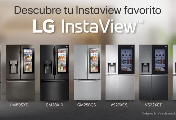 Refrigeradores LG Instaview.