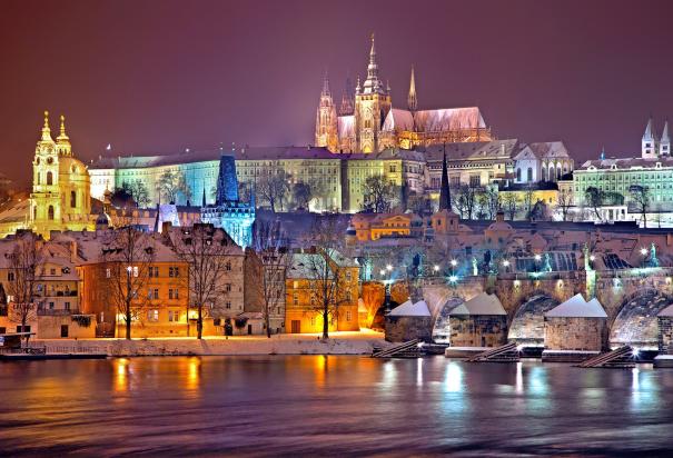 Vista de la ciudad de Praga, en República Checa.