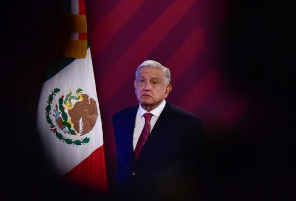 Andrés Manuel López Obrador, presidente de México, ofrecie su conferencia de prensa este jueves 18 de abril del 2024, desde Palacio Nacional, en CDMX.