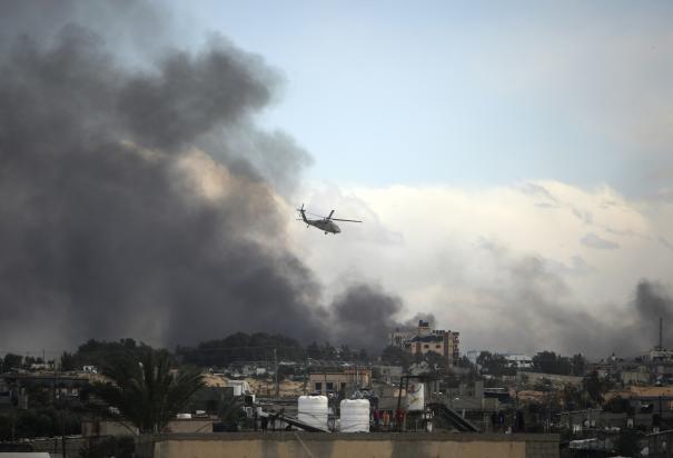 Fuerzas de Defensa israelí (FDI) atacaron el hospital Naser, en Khan Younis, tras sospechas de que al igual que en otras instalaciones médicas en Gaza se esconden líderes de Hamas.