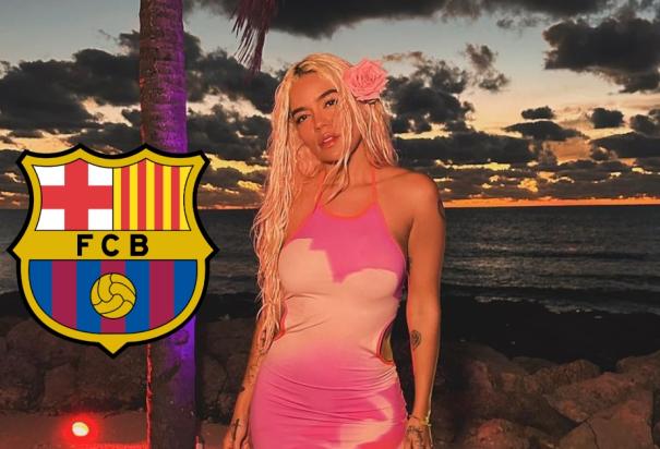 Karol G estará en la playera de Barcelona