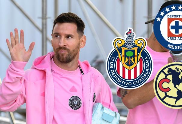 Lionel Messi ya se ha enfrentado a equipos mexicanos