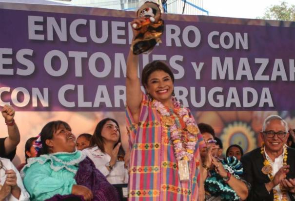 Clara Brugada propone una ciudad libre de discriminación.