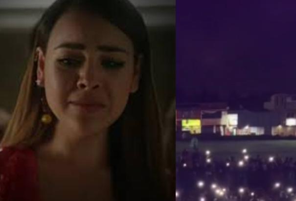 Danna Paola da concierto... y nadie va; así se ve el evento completamente vacío (VIDEO)