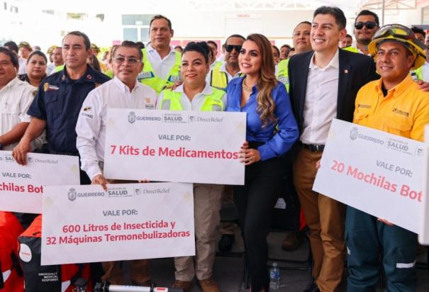 Se realizó la entrega de donativos que fortalecerán la transformación del Sistema de Salud.