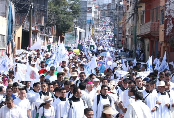 Miles de ciudadanos de Morelos marcharon para exigir paz, el pasado 18 de mayo.