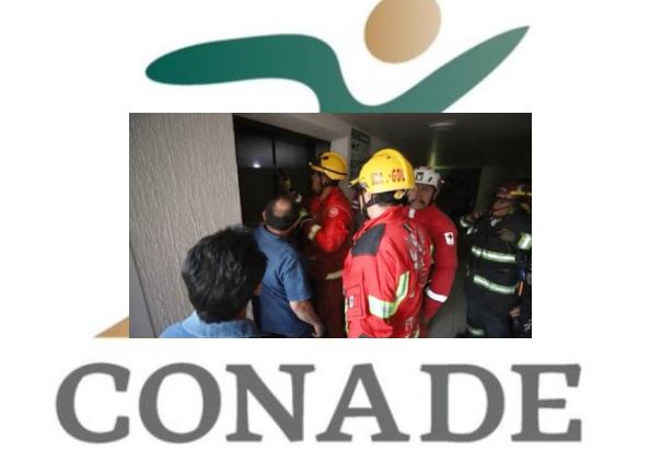 Deportistas mexicanos sufren escalofriante accidente al caer desde un quinto piso en un elevador