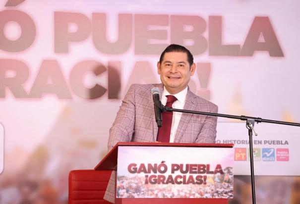 Alejandro Armenta, próximo gobernador de Puebla.