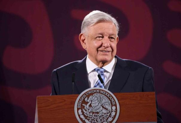 Andrés Manuel López Obrador, presidente de México, ofrece su conferencia de prensa este martes 9 de julio del 2024, desde Palacio Nacional, en CDMX.
