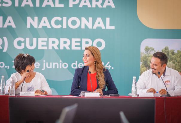 La gobernadora constitucional de Guerrero, Evelyn Salgado Pineda.