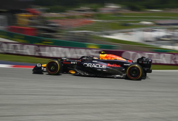 Checo Pérez en el GP de Austria de F1