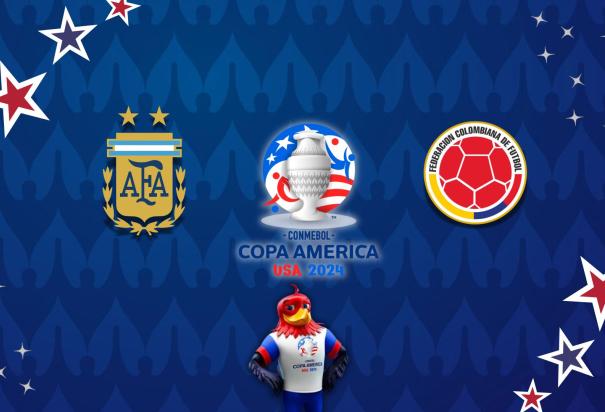 Argentina y Colombia buscan el título de la Copa América.