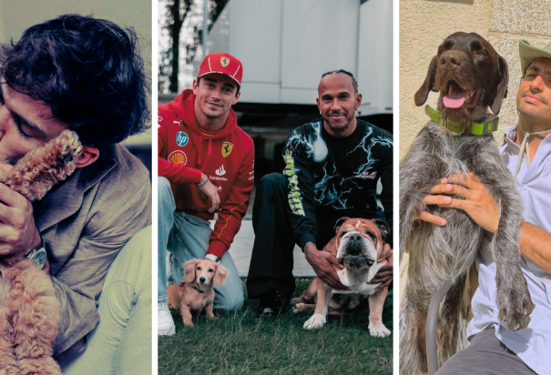Pilotos de Fórmula 1 celebran a sus perritos en el Día Mundial del Perro