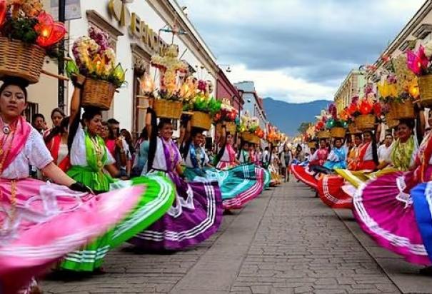 Fiestas de la Guelaguetza, en Oaxaca.